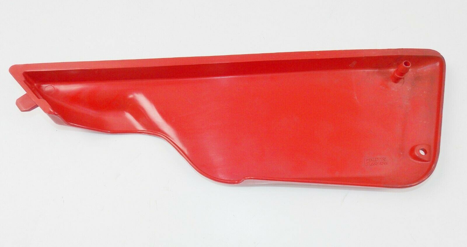 NOS 1982 STRADA 50 RIGHT LEFT FRAME PLASTIC SIDE COVER PANEL RED - MotoRaider