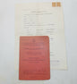 1965 MAC7 6HP 131cc BOAT MOTOR REGISTRATION BOOK+CERTIFICATE OF ORIGIN - MotoRaider