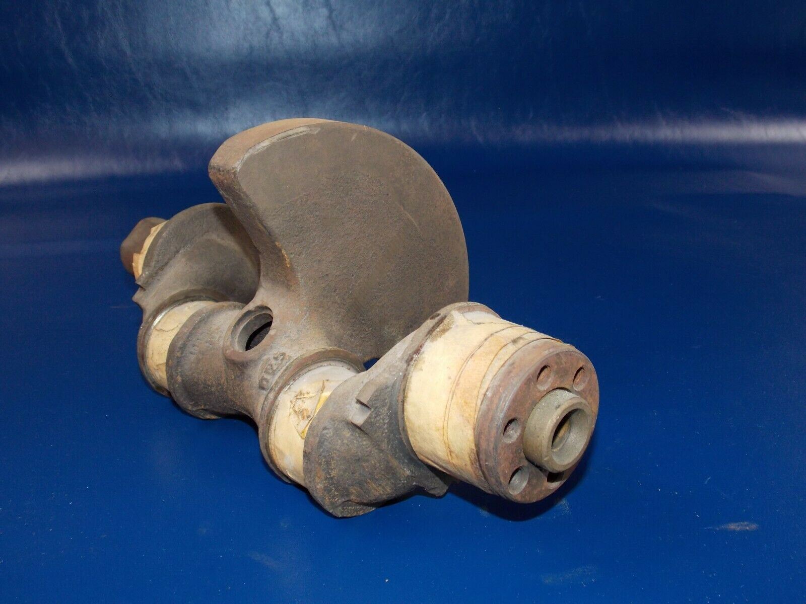 OEM 1960-70's FIAT 500 CRANKSHAFT MOTOR ENGINE VINTAGE AUTOMOBILE CINQUECENTO - MotoRaider
