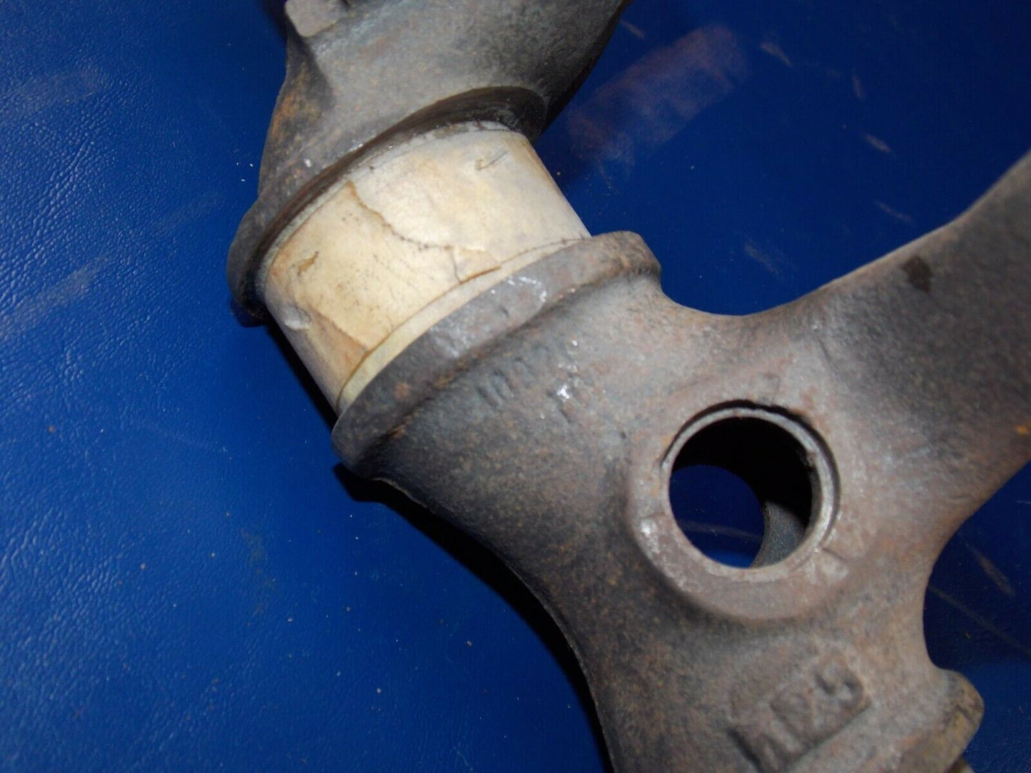 OEM 1960-70's FIAT 500 CRANKSHAFT MOTOR ENGINE VINTAGE AUTOMOBILE CINQUECENTO - MotoRaider