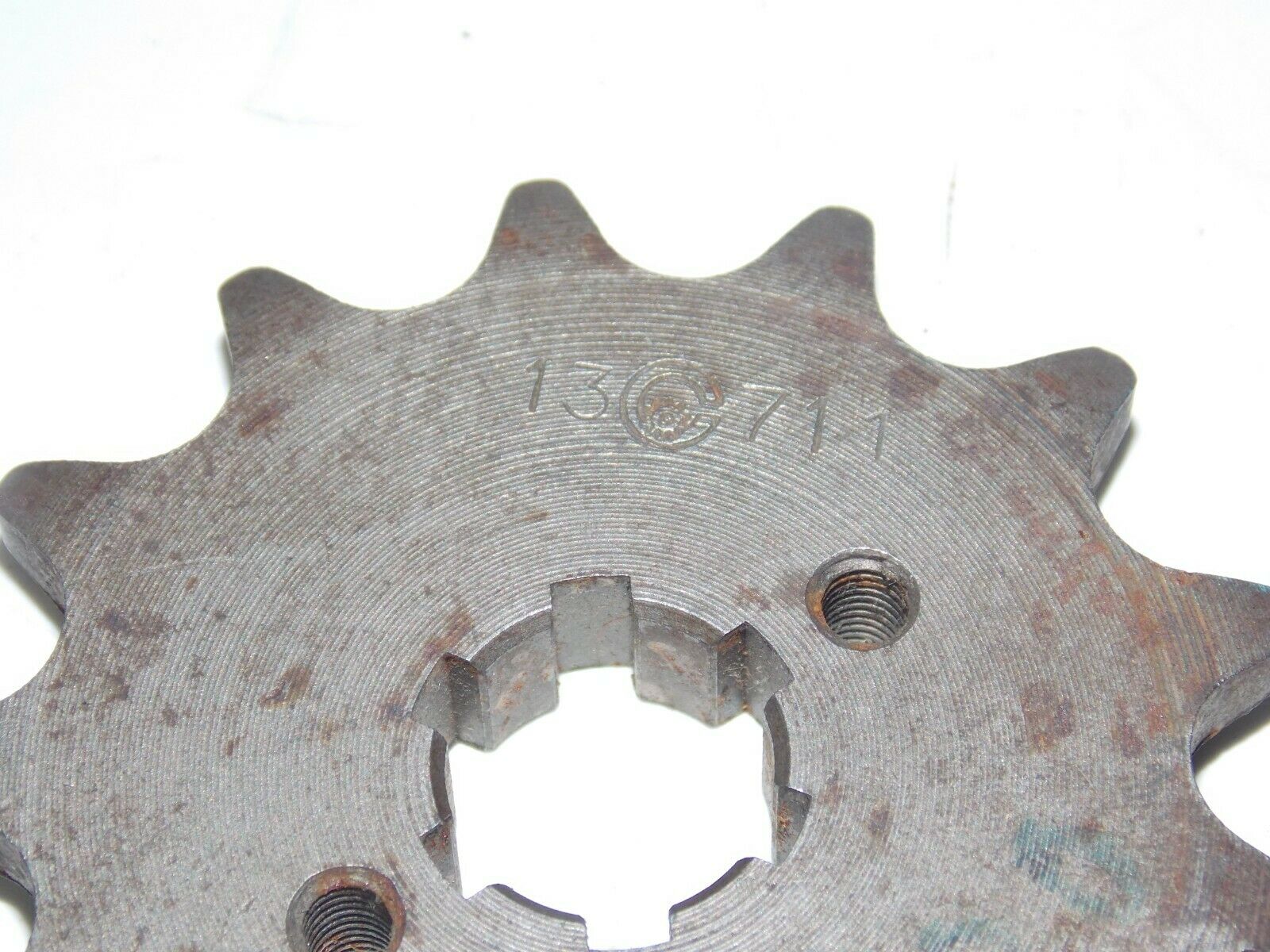 FRONT COUNTER SPROCKET 711 13T CAGIVA 125 PLANET MITO RAPTOR W8 SUPER CITY K7 - MotoRaider