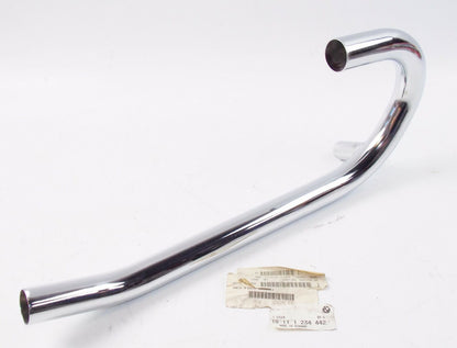 NOS OEM BMW 76-85 R100RS/RT/S CHROME RIGHT EXHAUST PIPE 18111234442 - MotoRaider