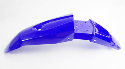 DERBI 2010-12 SENDA 50 R DRD X-TREME 50 2T E2 FRONT FENDER BLUE MUD 86693000W0A - MotoRaider