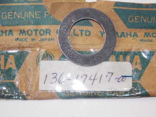 NOS OEM YAMAHA 1973-75 RD250A STARTER SHIM # 136-17417-00 - MotoRaider