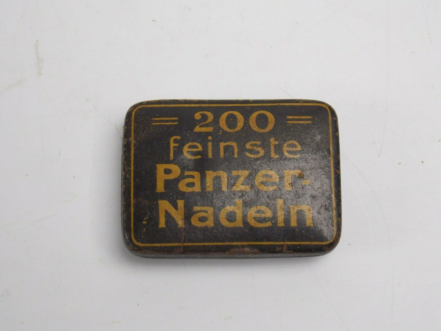PANZER NADELN NEEDLE BOX ANTIQUE MUSIC PHONOGRAPH GRAMOPHONE REPRODUCER RECORDER - MotoRaider