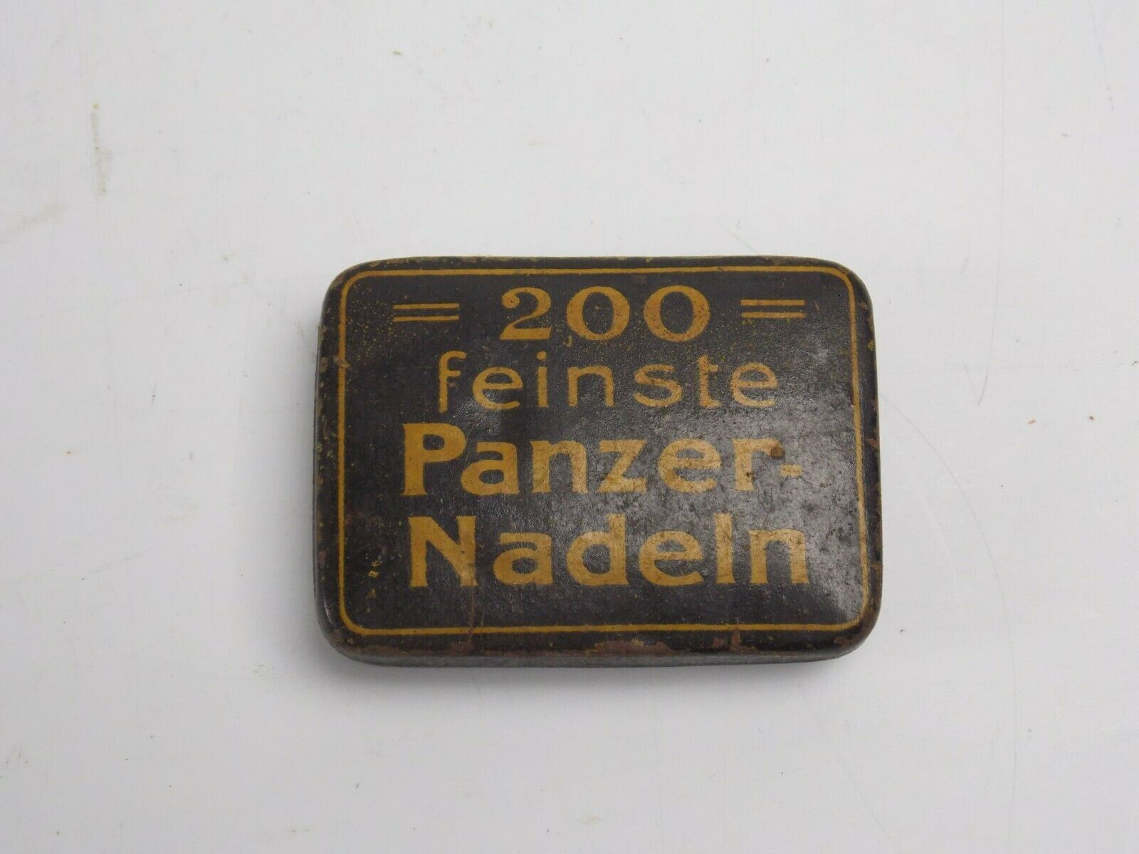 PANZER NADELN NEEDLE BOX ANTIQUE MUSIC PHONOGRAPH GRAMOPHONE REPRODUCER RECORDER - MotoRaider