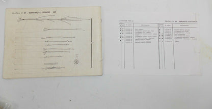 OEM 1970's LAVERDA 750cc PARTS MANUAL DIAGRAM BOOK MOTOR CHASSIS ITALIAN - MotoRaider