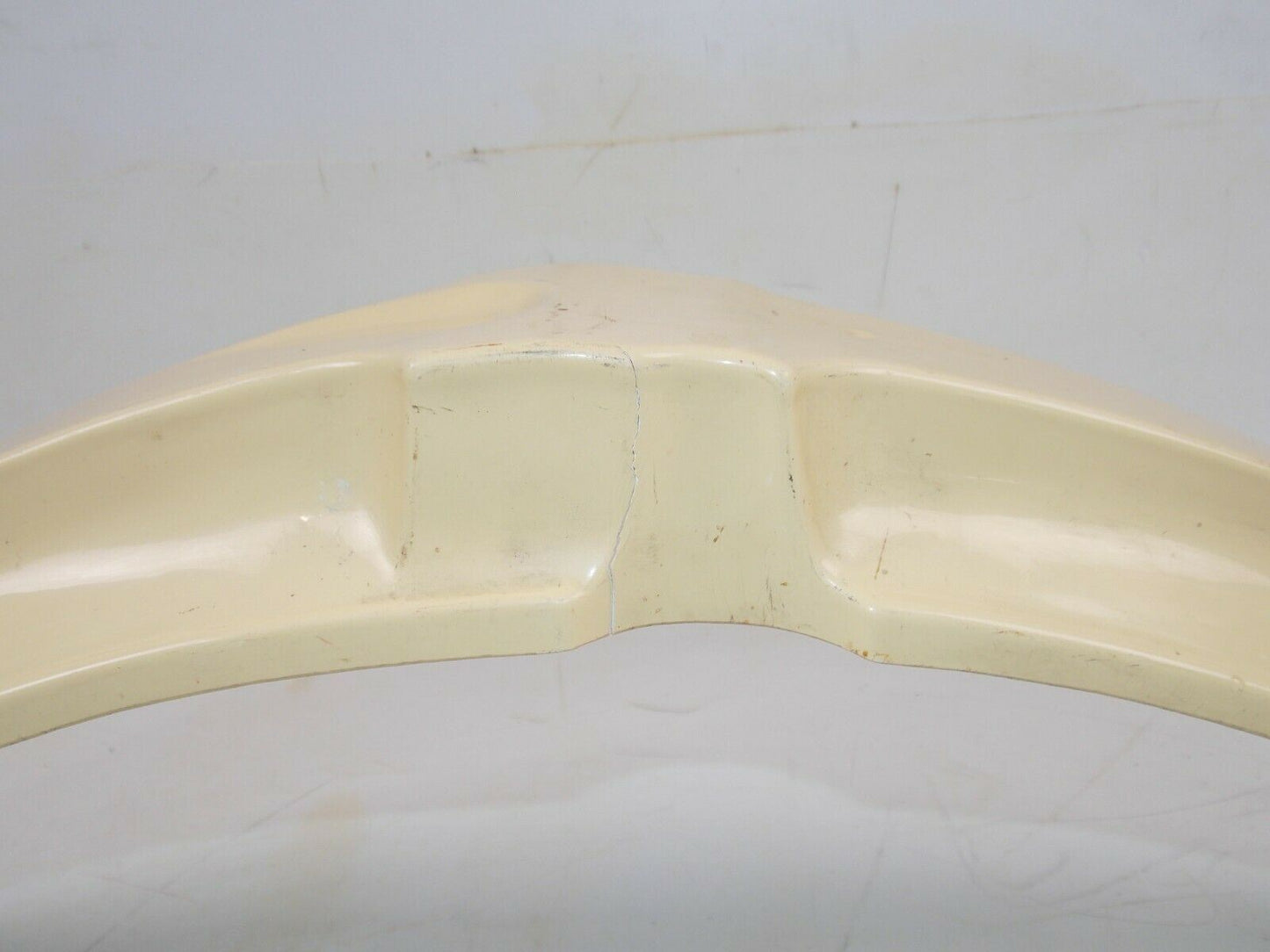 NONFANGO WHITE FRONT FENDER MUD GUARD KTM APRILIA GILERA CAGIVA SIMONINI BETA - MotoRaider