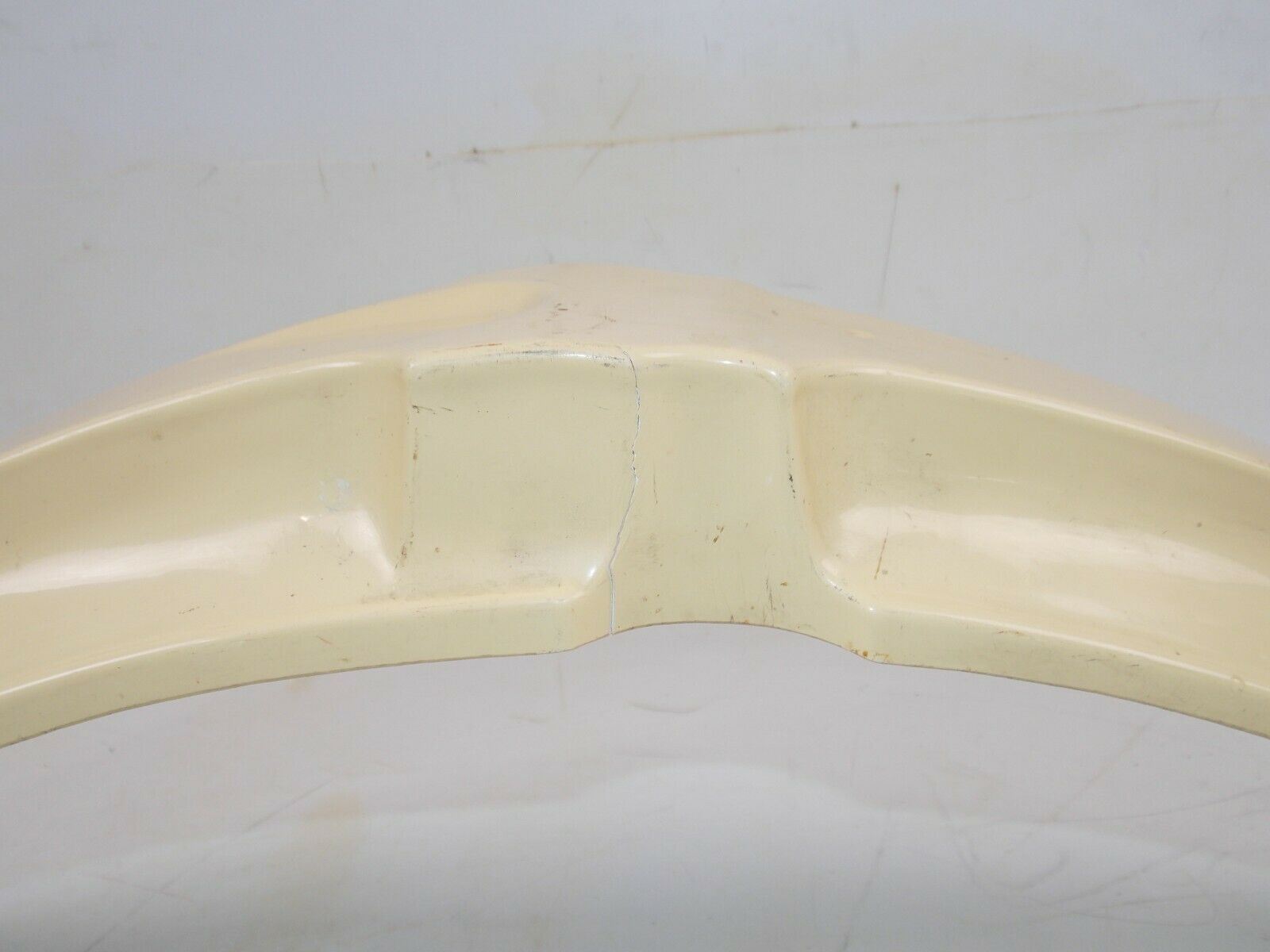 NONFANGO WHITE FRONT FENDER MUD GUARD KTM APRILIA GILERA CAGIVA SIMONINI BETA - MotoRaider