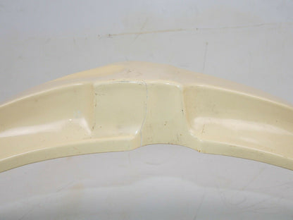 NONFANGO WHITE FRONT FENDER MUD GUARD KTM APRILIA GILERA CAGIVA SIMONINI BETA - MotoRaider