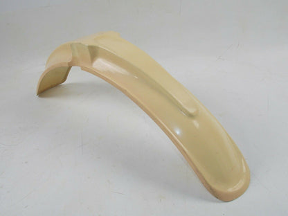NONFANGO WHITE FRONT FENDER MUD GUARD KTM APRILIA GILERA CAGIVA SIMONINI BETA - MotoRaider