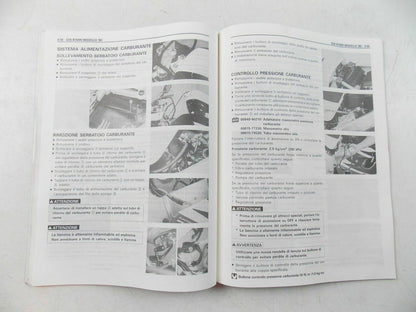 SUZUKI SUPPLEMENT SERVICE MANUAL BOOK FOR 1998 GSX-R750 99501-37200-01B ITALIAN - MotoRaider