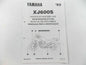 NOS YAMAHA  1993  DEALER ASSEMBLY MANUAL BOOK XJ600S 4EB-28107-W1 - MotoRaider