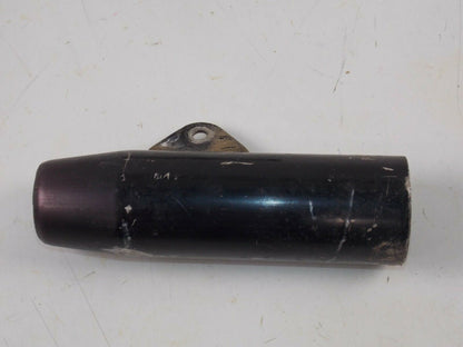 TGM EXHAUST MUFFLER PIPE ALUMINUM END PIECE OD=60MM+BAFFLE VINTAGE ENDURO ITALY - MotoRaider