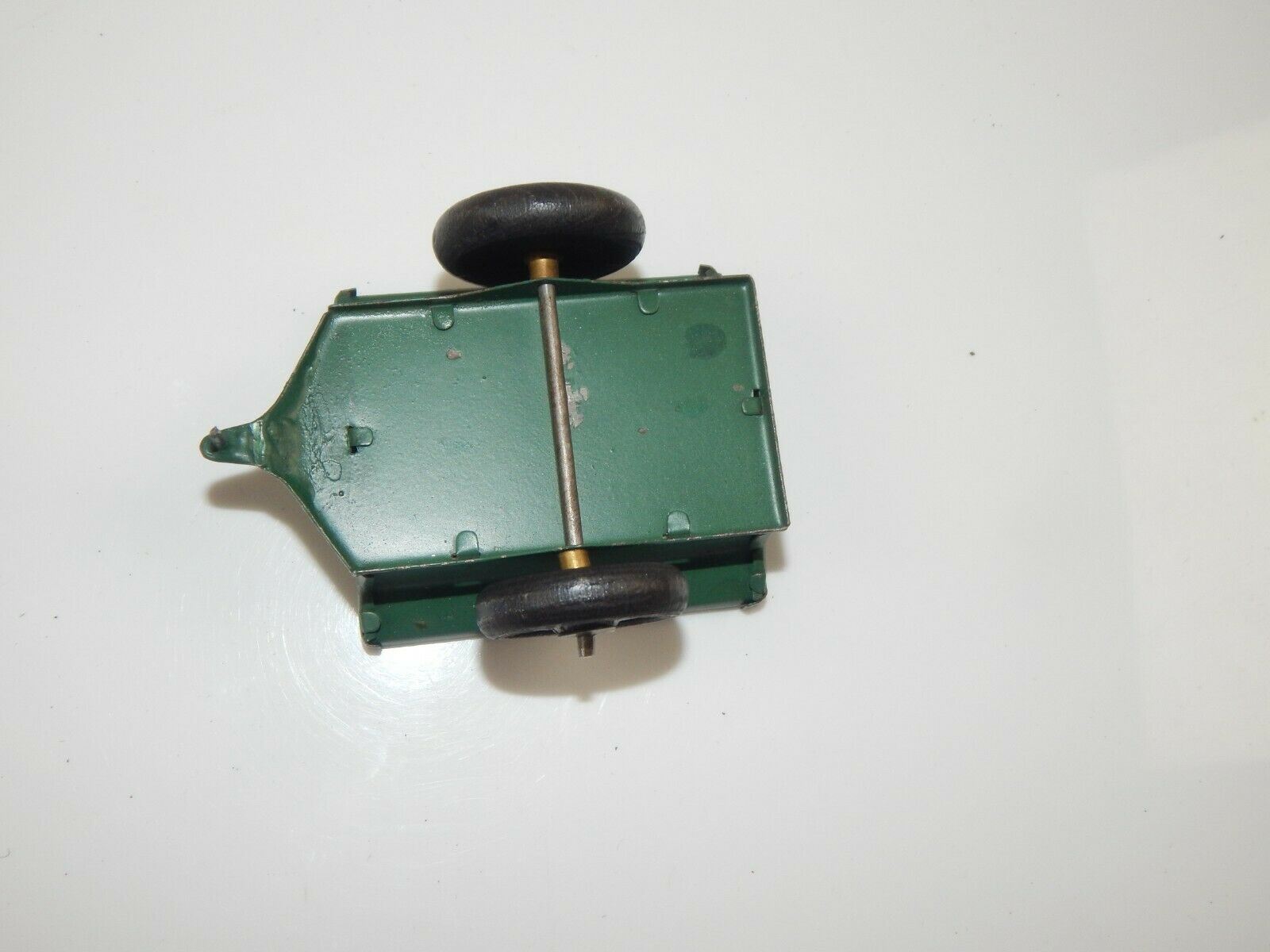 VINTAGE 1960's TIN TOY JRD FRANCE MILTARY WILLIS+CARGO TRAILER FOR PARTS JEEP - MotoRaider