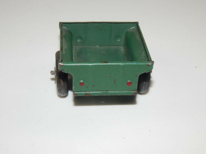VINTAGE 1960's TIN TOY JRD FRANCE MILTARY WILLIS+CARGO TRAILER FOR PARTS JEEP - MotoRaider