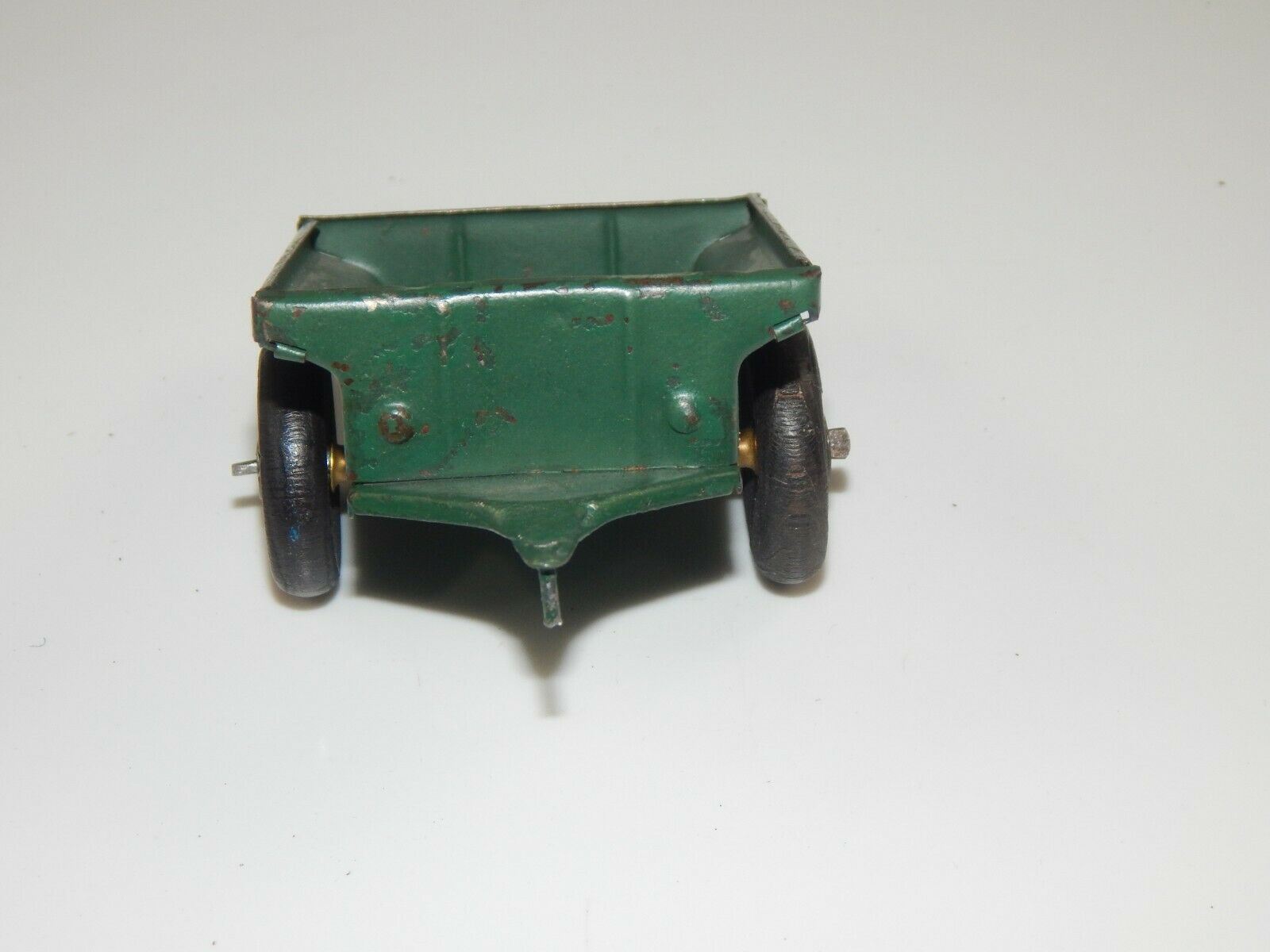 VINTAGE 1960's TIN TOY JRD FRANCE MILTARY WILLIS+CARGO TRAILER FOR PARTS JEEP - MotoRaider