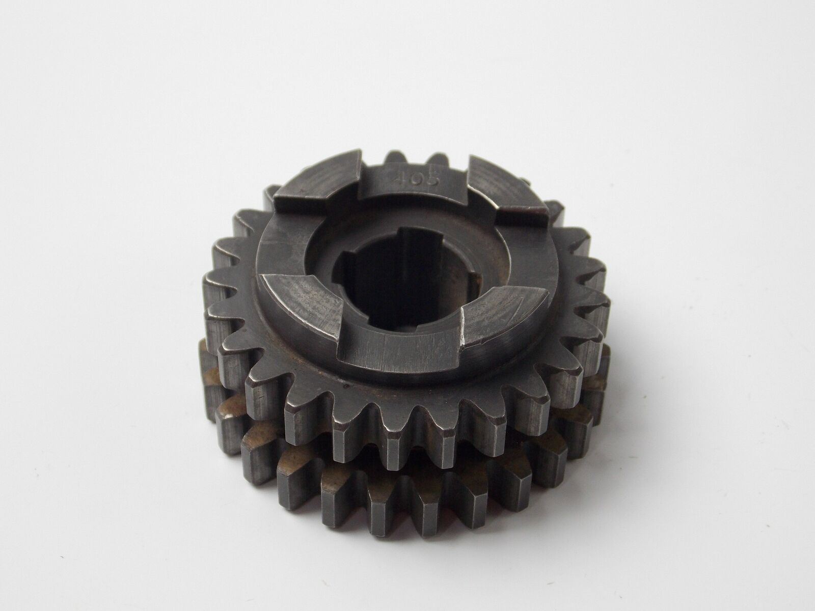 1975-1976 HUSQVARNA CR250 CROSS TRANSMISSION 5TH 6TH GEAR 27T OEM 161240501 - MotoRaider