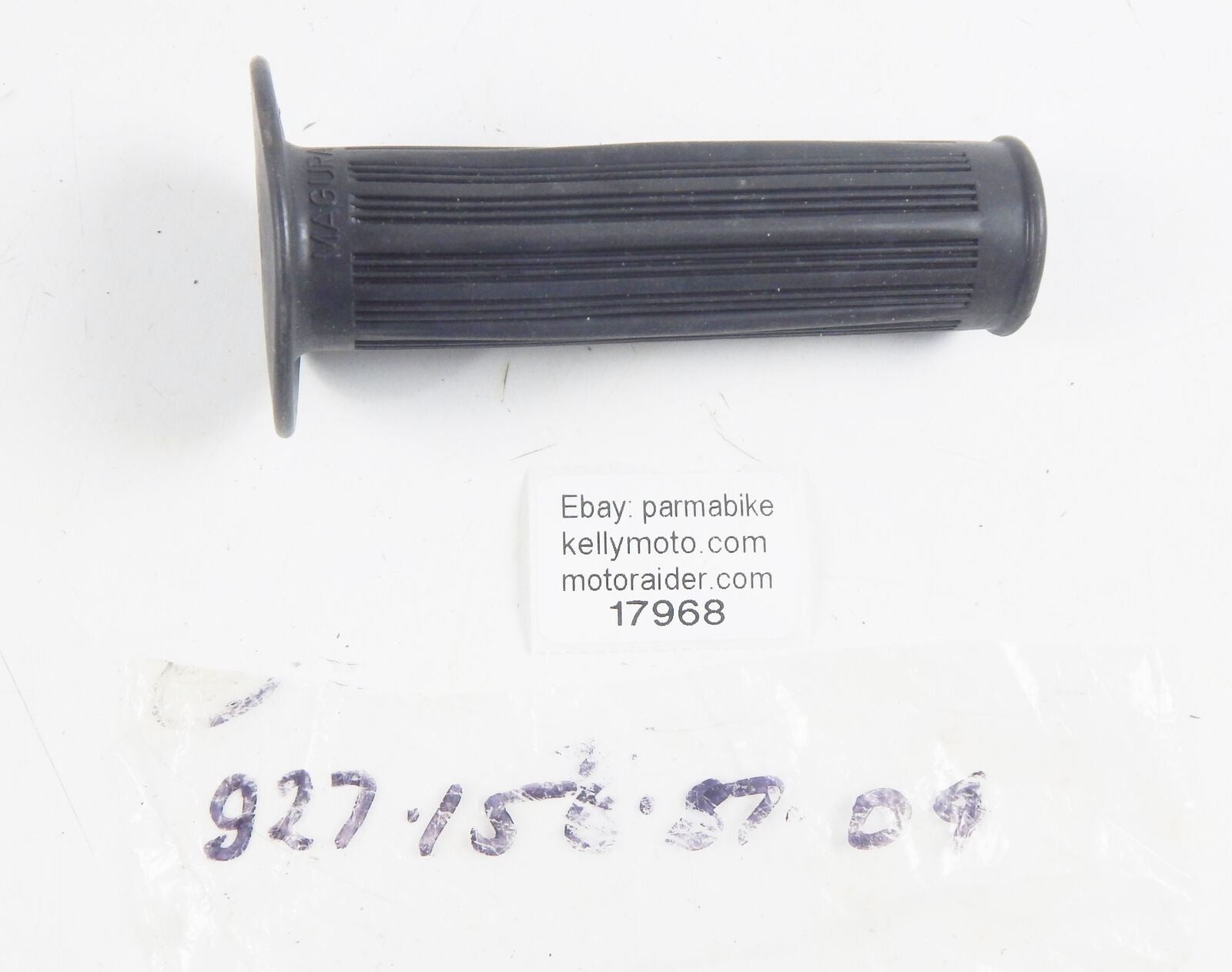 SACHS HERCULES DKW LEFT HANDLEBAR RUBBER GRIP 22mm 9271-568-704 MAGURA VINTAGE - MotoRaider