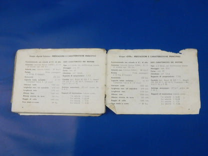 1960's OEM VESPA PIAGGIO SPRINT VELOCE/GTR USE MAINTENANCE OWNER MANUAL BOOK - MotoRaider