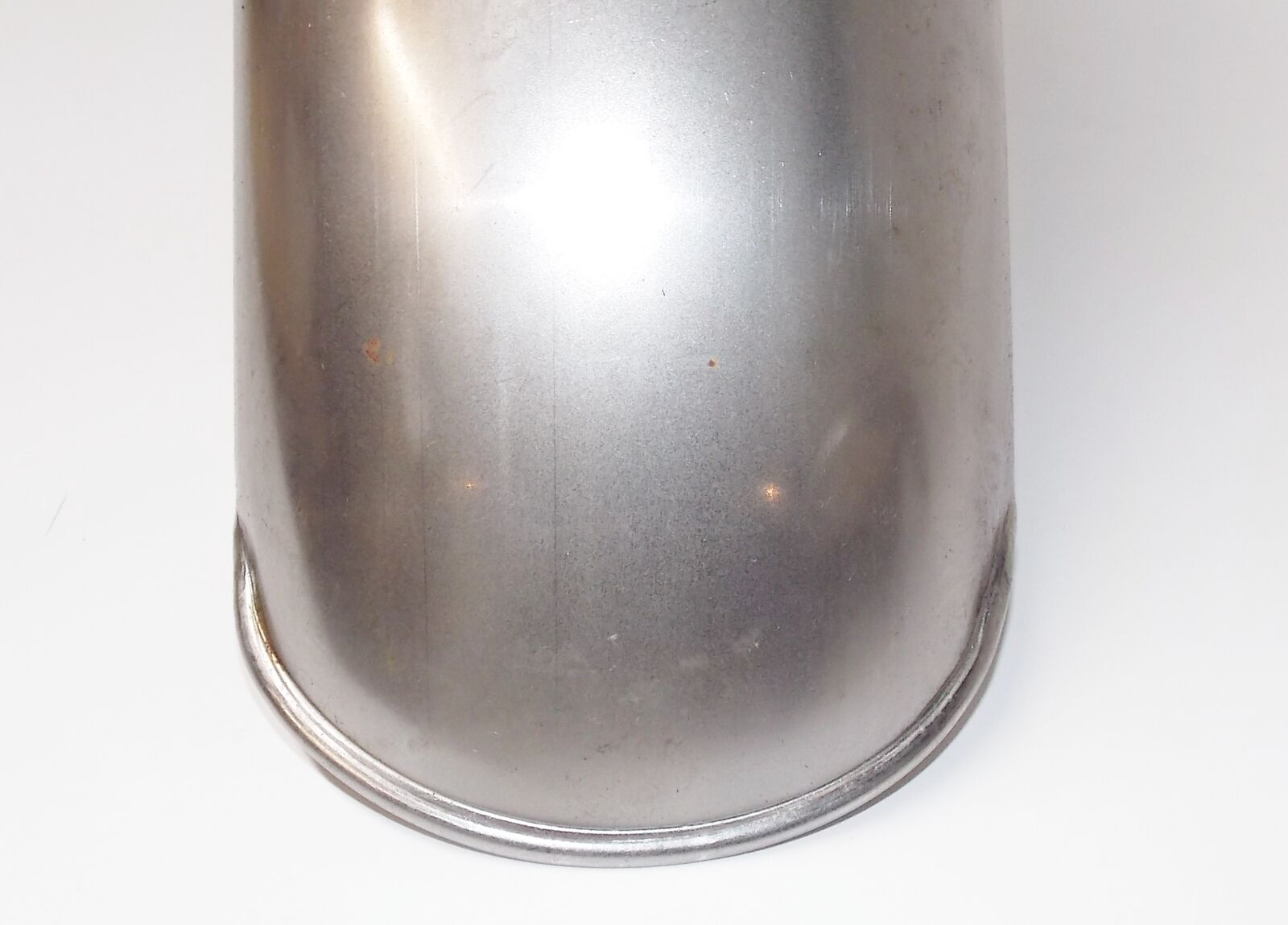 VINTAGE MOTORCYCLE REAR STEEL FENDER MUDGUARD 18" WHEEL CUSTOM CAFE W=5.5" ITALY - MotoRaider