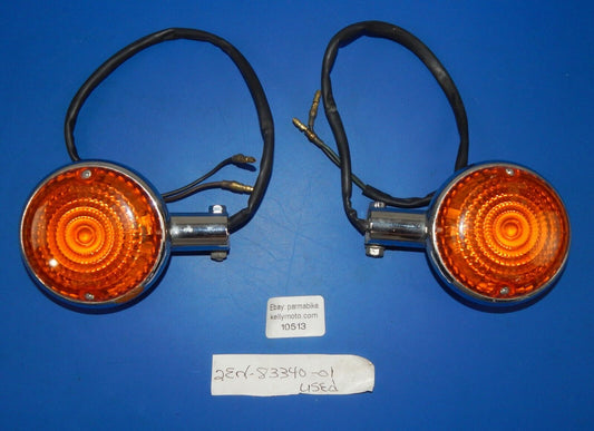 OEM YAMAHA 2000-2005 RIGHT LEFT BLINKER TURN SIGNAL XV650/S1100 2EN-83340-01 - MotoRaider