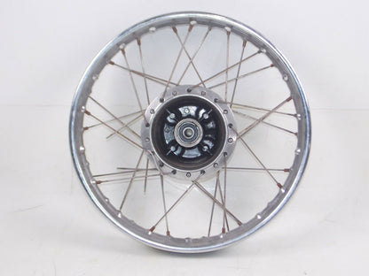 VINTAGE HONDA CB100 CB125 REAR WHEEL KAGA RIM 18" VINTAGE - MotoRaider