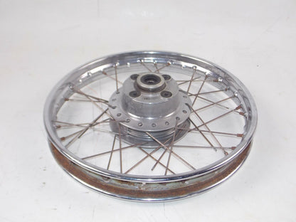 VINTAGE HONDA CB100 CB125 REAR WHEEL KAGA RIM 18" VINTAGE - MotoRaider