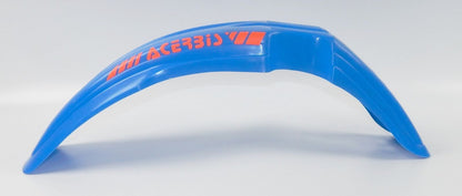 ACERBIS BAJA 80-14 MUD GUARD FRONT FENDER BLUE PLASTIC HUSQVARNA CAGIVA YAMAHA - MotoRaider
