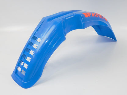 ACERBIS BAJA 80-14 MUD GUARD FRONT FENDER BLUE PLASTIC HUSQVARNA CAGIVA YAMAHA - MotoRaider