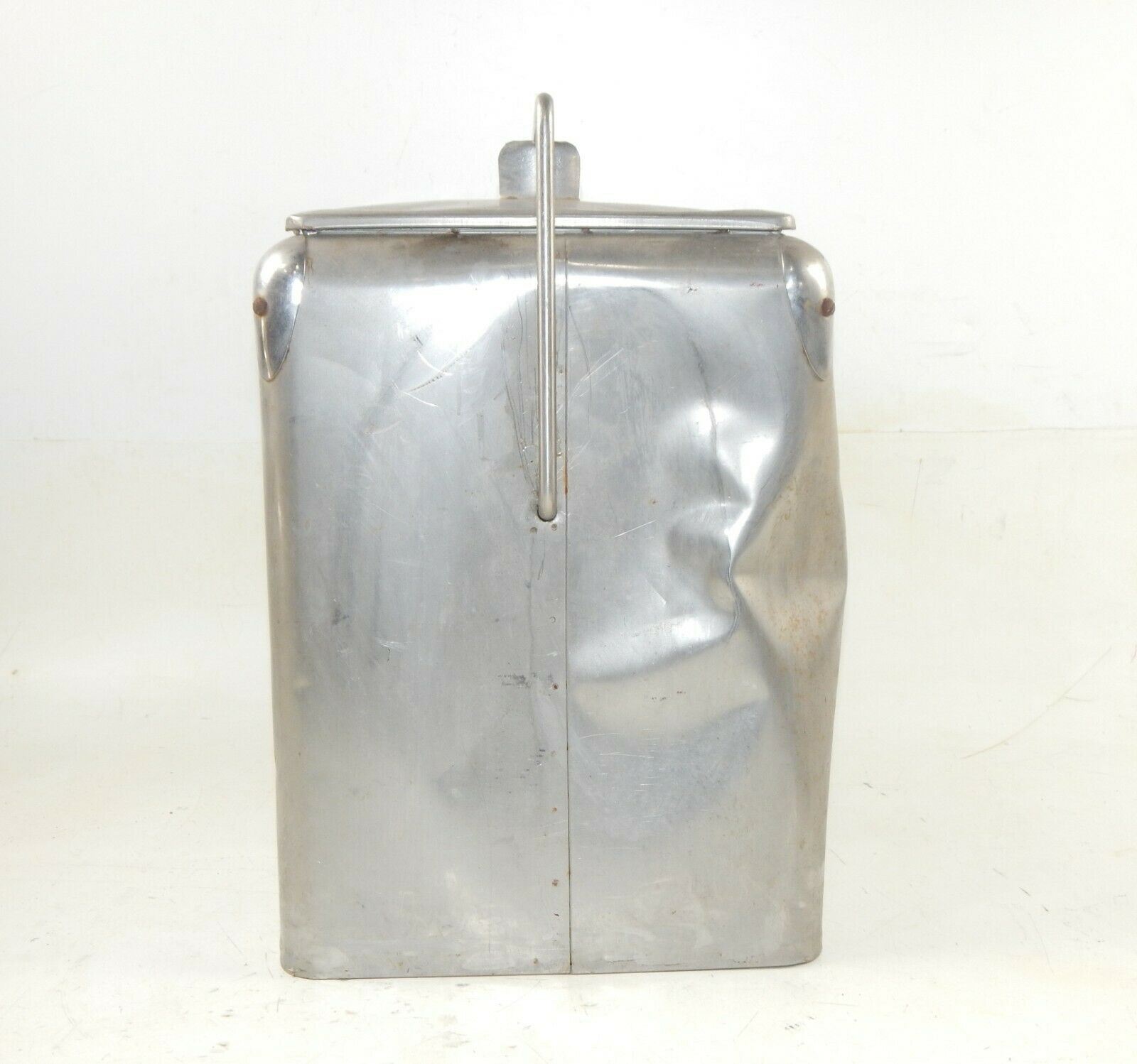 1950's STAINLESS COCA COLA PORTABLE COOLER+TRAY+LID VINTAGE CHEST SODA - MotoRaider