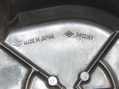 OEM 1970's SUZUKI GT380 GT550 ENGINE MOTOR CRANKCASE RIGHT COVER "3SZZ153" - MotoRaider