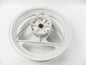 OEM CAGIVA FRECCIA 125 REAR WHEEL RIM WHITE DELTA SPOKE GRIMECA 80B053669 - MotoRaider