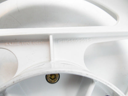 OEM CAGIVA FRECCIA 125 REAR WHEEL RIM WHITE DELTA SPOKE GRIMECA 80B053669 - MotoRaider
