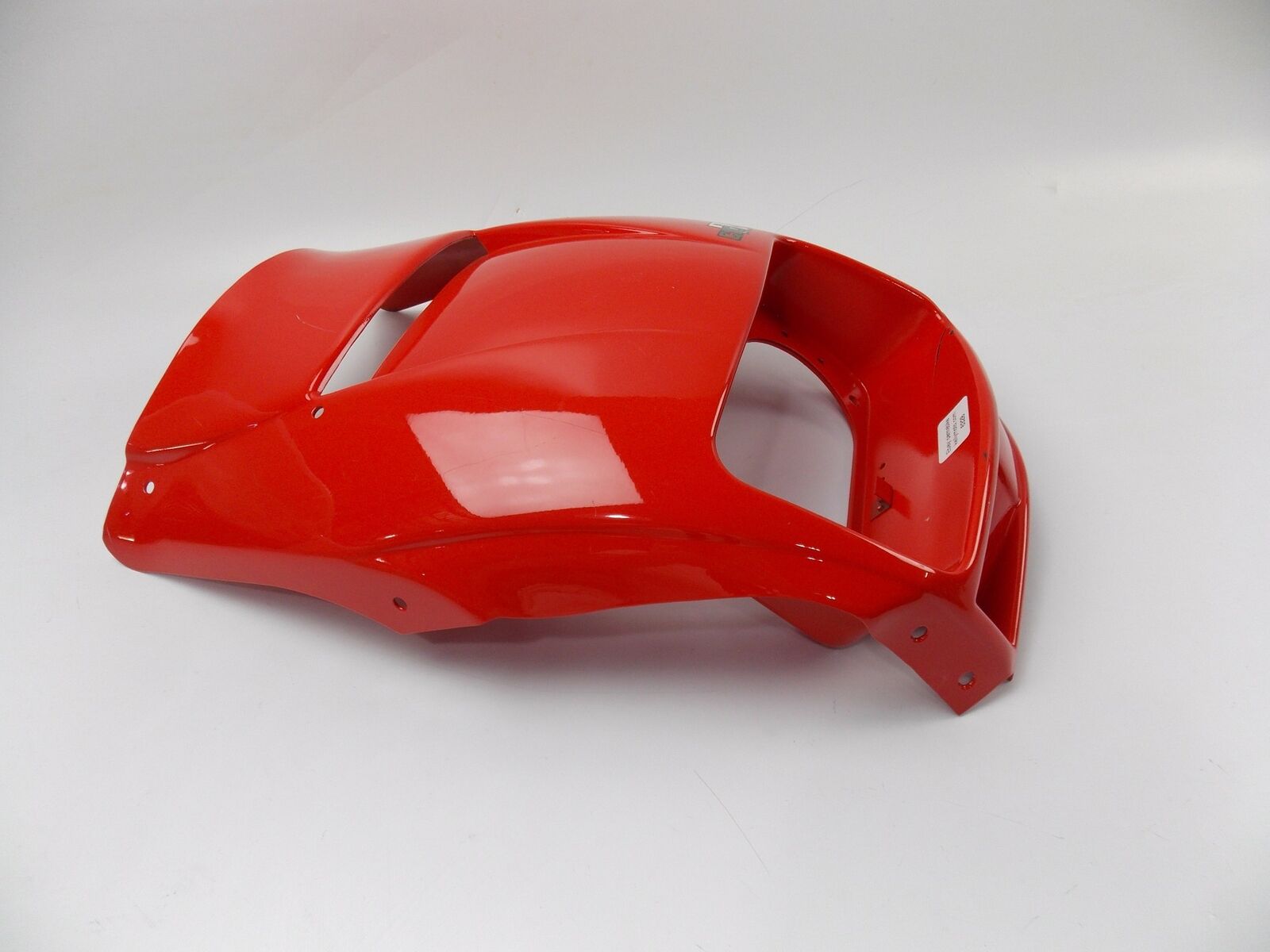 OEM CAGIVA 1988 FRECCIA 125 - C10R FRONT FAIRING RED + STICKER "C10R" 80C060566 - MotoRaider