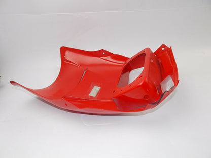 OEM CAGIVA 1988 FRECCIA 125 - C10R FRONT FAIRING RED + STICKER "C10R" 80C060566 - MotoRaider