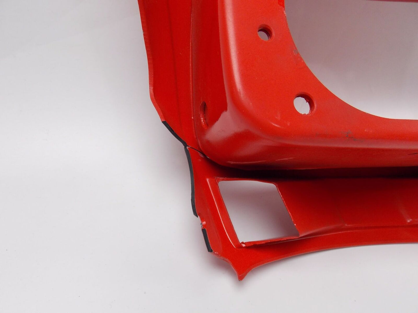 OEM CAGIVA 1988 FRECCIA 125 - C10R FRONT FAIRING RED + STICKER "C10R" 80C060566 - MotoRaider