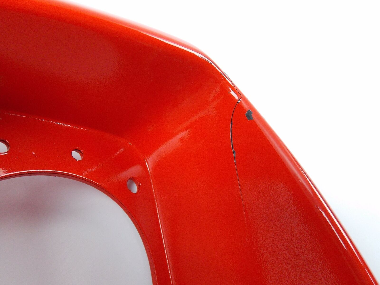 OEM CAGIVA 1988 FRECCIA 125 - C10R FRONT FAIRING RED + STICKER "C10R" 80C060566 - MotoRaider