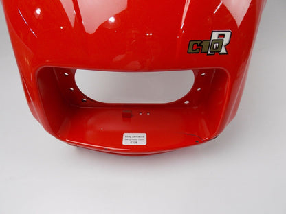 OEM CAGIVA 1988 FRECCIA 125 - C10R FRONT FAIRING RED + STICKER "C10R" 80C060566 - MotoRaider