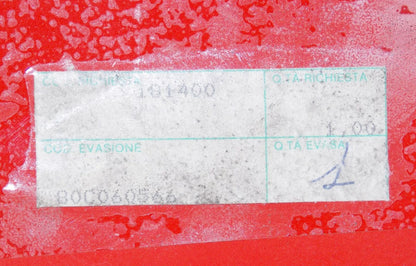 OEM CAGIVA 1988 FRECCIA 125 - C10R FRONT FAIRING RED + STICKER "C10R" 80C060566 - MotoRaider