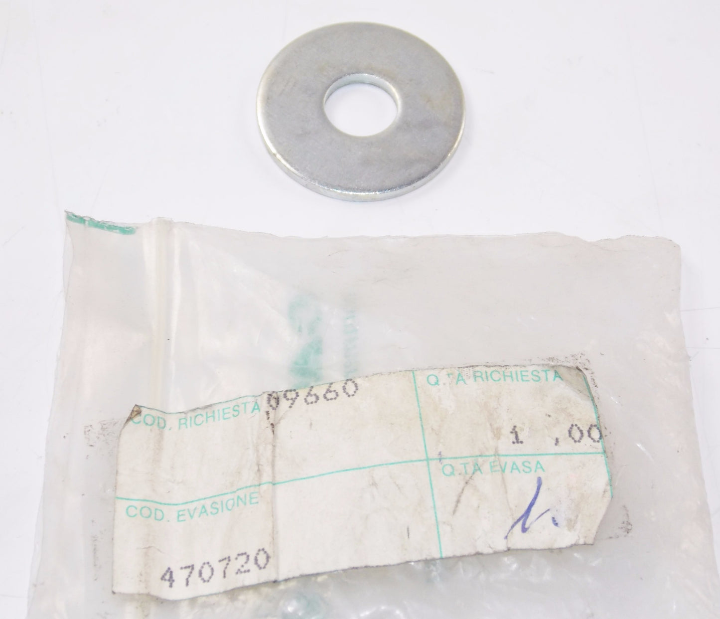 NOS OEM CAGIVA 1992 EXCALIBUR 350 | 501 MORINI WASHER 470720 - MotoRaider
