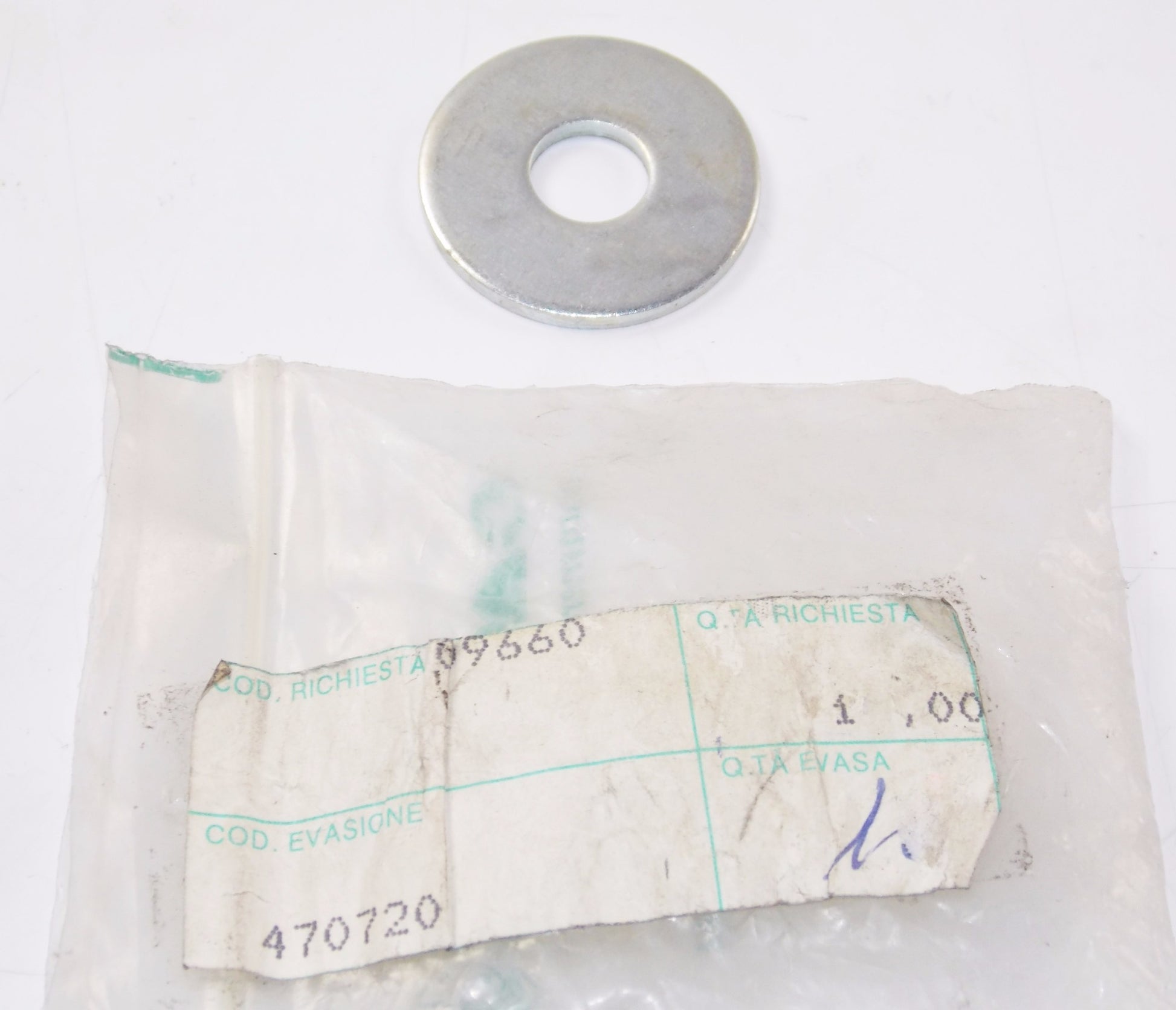 NOS OEM CAGIVA 1992 EXCALIBUR 350 | 501 MORINI WASHER 470720 - MotoRaider