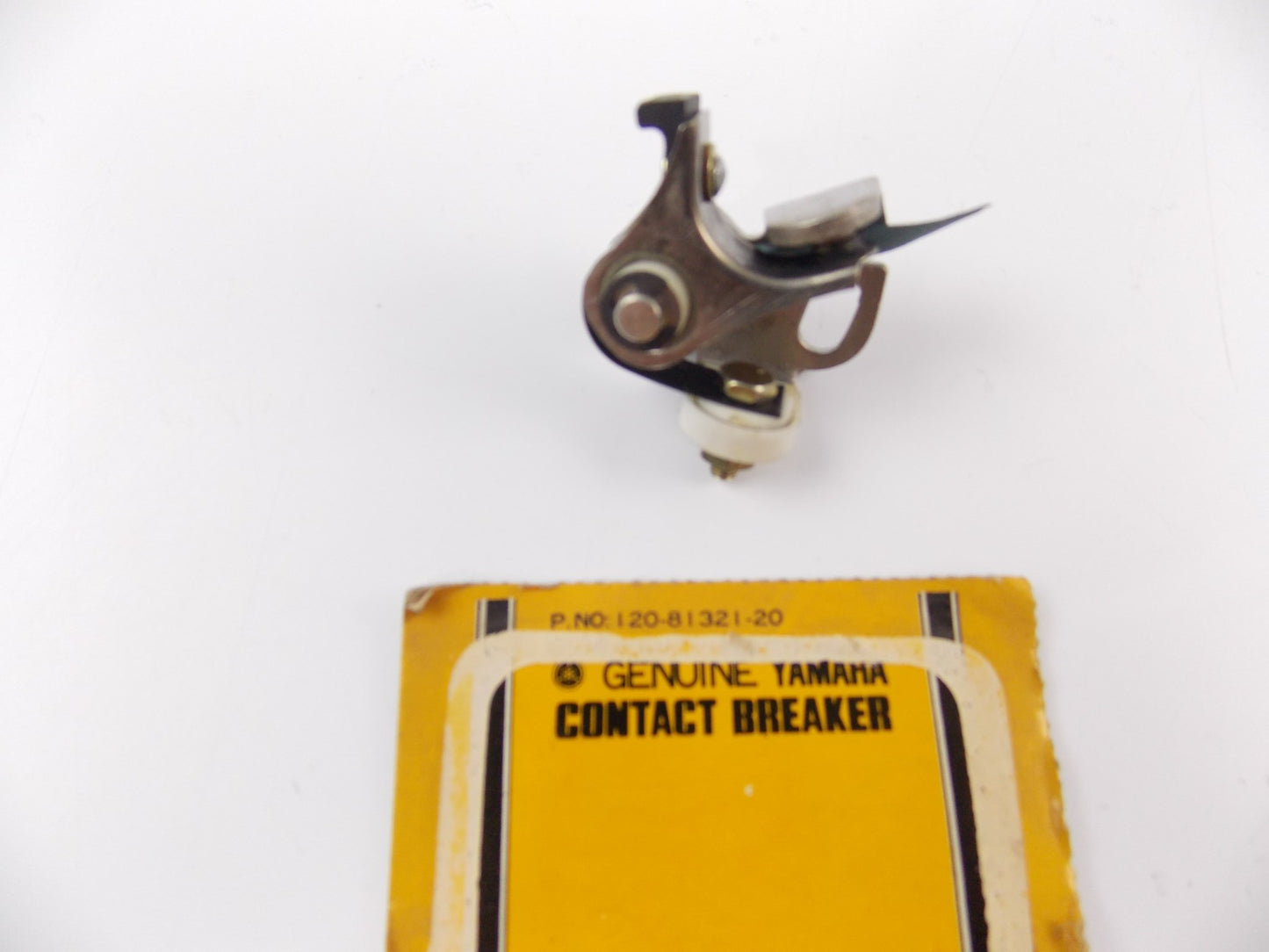 OEM YAMAHA IGNITION CONTACT BREAKER 1963-1972 G7/6 DT100 LB50/80 120-81321-20 - MotoRaider