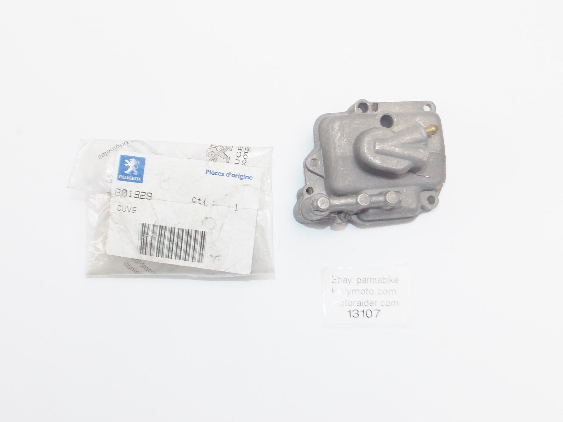 OEM PEUGEOT 2011 TWEET 50 AX/2013 TWEET 50 X CARBURETTOR FLOAT CHAMBER # 801929 - MotoRaider
