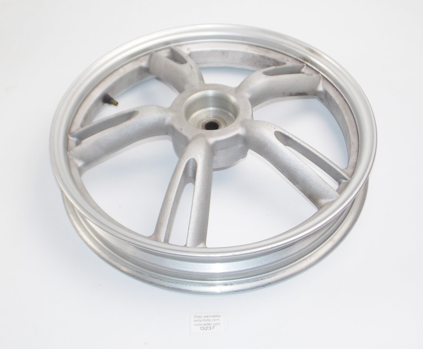 PEUGEOT SCOOTER LOOXOR 2001 100 REAR WHEEL ALLOY RIM 2.50" x 16" - MotoRaider