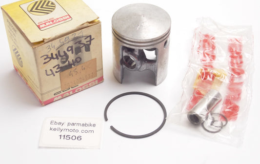 NOS MALOSSI 344937 PISTON + RING + PIN + CLIPS DIAMETER 43.4 mm PIAGGIO CIAO - MotoRaider