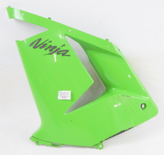OEM KAWASAKI 2004 ZX10R LEFT SIDE MID PANEL COWL GREEN 55028-0007 - MotoRaider