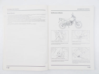 HONDA CLR 125W WORKSHOP MANUAL REPAIR MECHANICAL SERVICE BOOK ITALIAN - MotoRaider