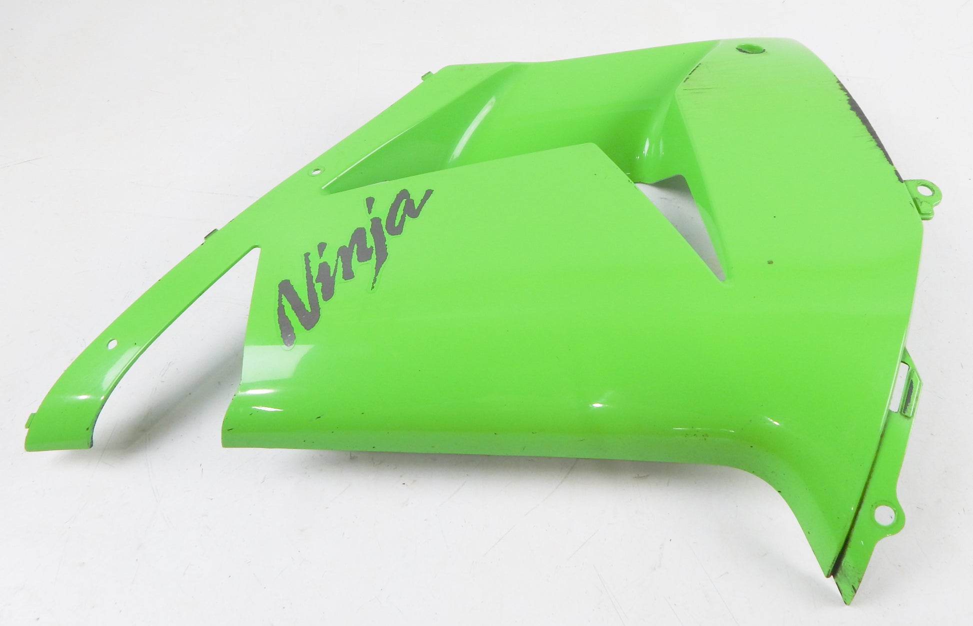 OEM KAWASAKI 2004 ZX10R LEFT SIDE MID PANEL COWL GREEN 55028-0007 - MotoRaider