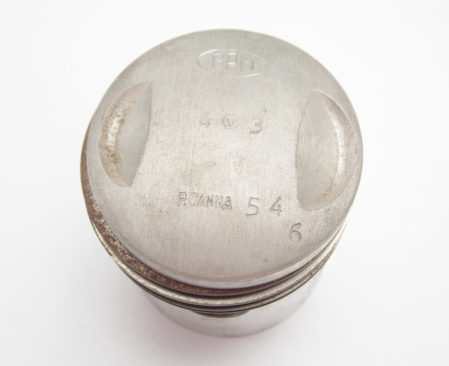 NOS GPM PISTON + RINGS DIAMETER 54.6 mm BENELLI 125 cc 4-STROKE Leoncino - MotoRaider